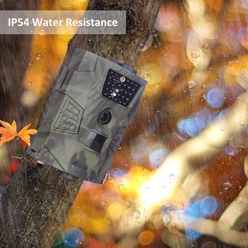 HT001-B Outdoor Trial Camera Video Camera Adopted Sensitive PIR Infrared Sensor VGA AA Batter-y Operated USB for Sport Cycling