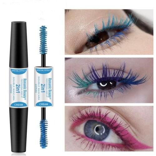 Beautifully designed smudge-free Mascara Brush, multi-color brush, waterproof, double-headed, durable, Mascara brush