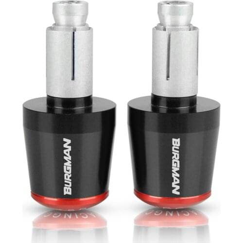 Motorcycle Accessories Handlebar Grip ends handle grips end cap For SUZUKI BURGMAN 650 400 125 200 250 AN650 AN400 AN125 AN200