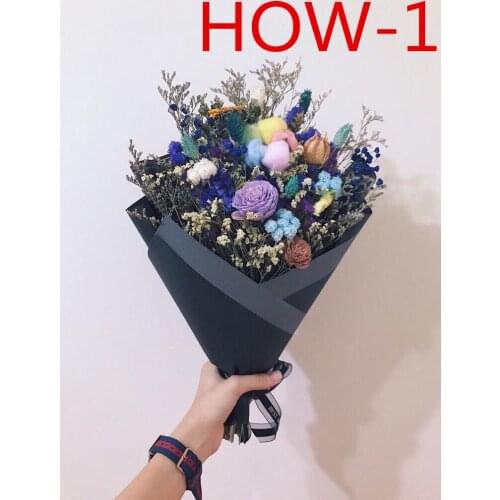 New simulation rose wedding bouquet home decoration ornaments HOW