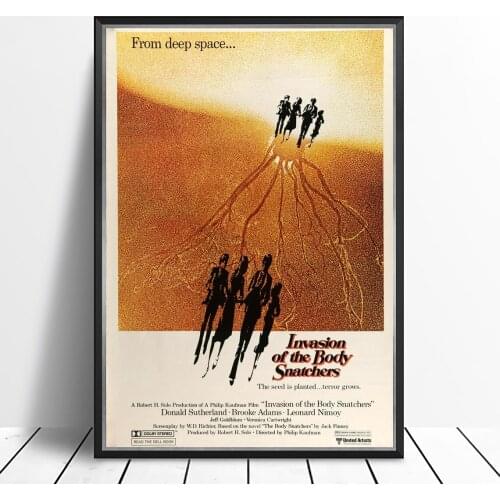 Invasion of the Body Snatchers (1956) Poster American Science Fiction Horror Movie Print Art Gift
