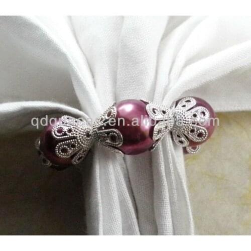 Aliexpress sold beaded wedding napkin ring