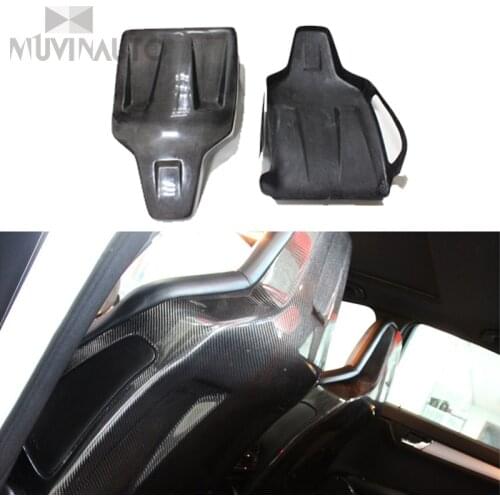 For Mercedes-Benz C Class C63 W204 AMG Carbon Fiber Seat Back with Covered Chair Cover
