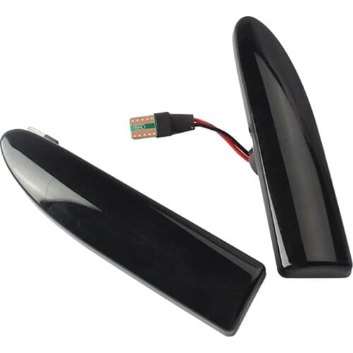2X LED Flowing Side Mirror Indicator Light for JAGUAR X-TYPE 2002-2009 Rearview Wing Mirror Turn Signal Lamp