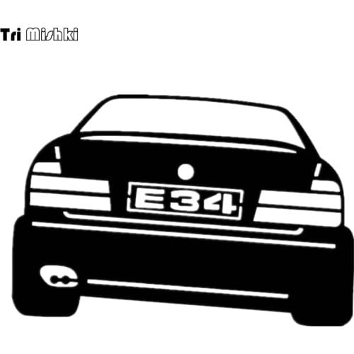 Tri Mishki HZX218 13.6*20cm 1-4 pieces funny car stickers auto car sticker