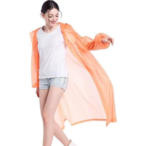 Convenient Portable Rain for Adults Disposable Extra Thick Emergency Waterproof Raincoat Colorful Poncho