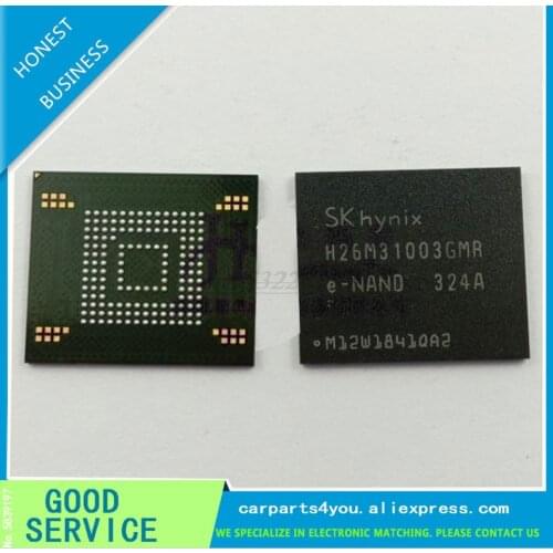1pcs/lot H26M31003GMR H26M31003 26M31003GMR BGA bga chip 153 hard ball emmc 4G mobile phone IC chips store character U disk
