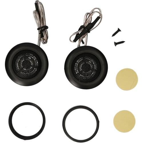 2pcs 150W High Efficiency Mini Half Dome Tweeter Speakers for Car Audio System