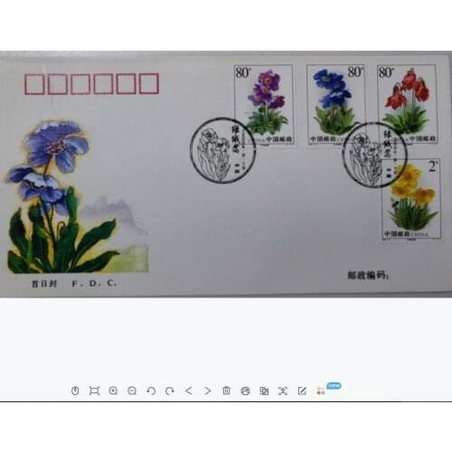 2004-18 Meconopsis， Frist Day Cover China Post Stamps Postage Collection