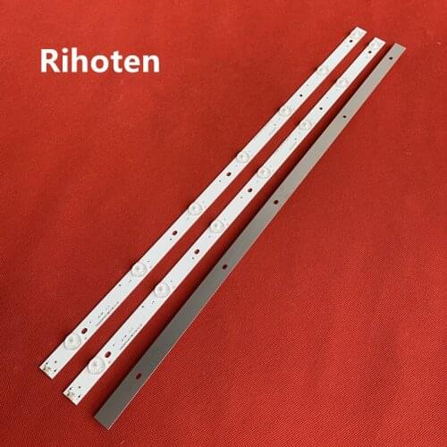 608mm 7 LED Backlight Lamp strip 32"TV LBM320P0701-FC-2 32PFK4309 32PHS5301 TPT315B5 LB-F3528-GJX320307-H 32E200E