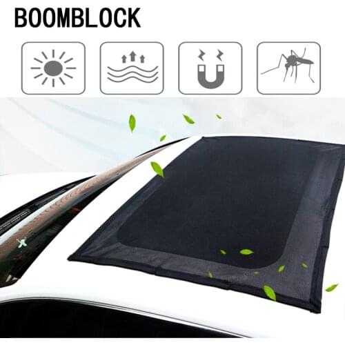 Car Sunroof Window Cover Sun Visor Mesh Heat Isolate For Nissan Qashqai Opel Astra J H Kia Ceed Sorento Skoda Octavia A5 A7 2