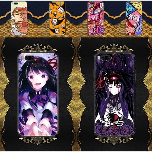 Puella Magi Madoka Magica Incubator Phone case For Xiaomi Mi Max Note 3 A2 A3 8 9 9T 10 Lite Pro Ultra black luxury waterproof