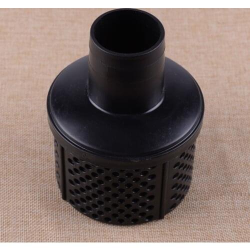 LETAOSK Black ABS Dirty Water Drainage Sewage Pump Suction Hose Strainer Filters for 2" (50mm) hose Pumps