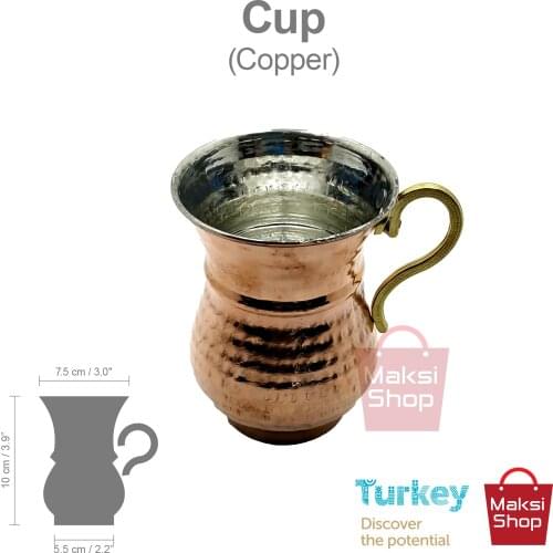 Copper Drink Water Ayran Beer Coffee Tea Cups Mug Tankard Christmas Coffee Cup Tea Mug Handmade Home Kitchen Decoration Drinkwar