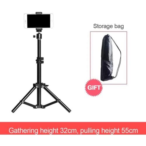Portable Mobile phone Tripod Photographic Tripod Live Bracket Fill Light Bracket for Samsung Xiaomi for Live Broadcast
