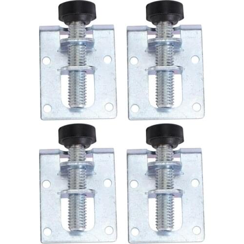 4pcs Screw Furniture Adjustable Cabinet Feet for Table Sofa Wardrobe Steel Leveling Feet Furniture Leg Accessories