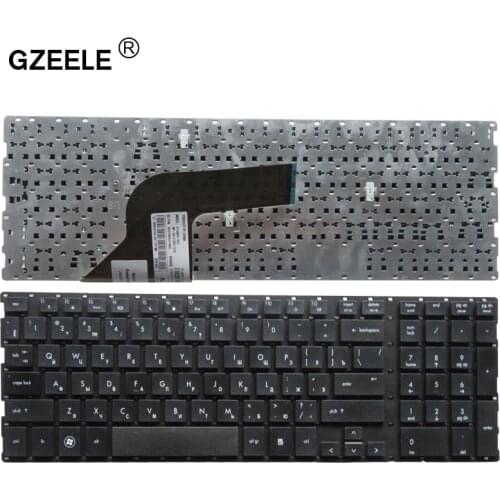 GZEELE Russian laptop Keyboard for HP PROBOOK 4510s 4515s 4710 4710s 4750S 516884-001 516884-031 536537-001 536537-031 RU BLACK
