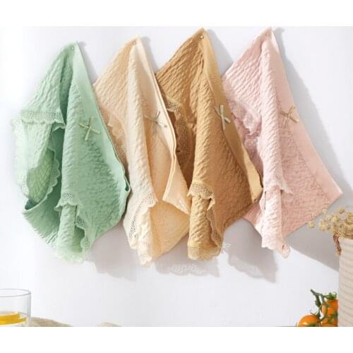 2 PCS Sexy Lace Womens Panties Seamless Lingerie Wrinkled Briefs Female Girl Underwear Underpants Panty Intimates