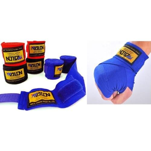 2pcs/lot Unisex sports bandage L 2.5metres 100% cotton gloves bandage strap kicking bandage cotton bandage good quality