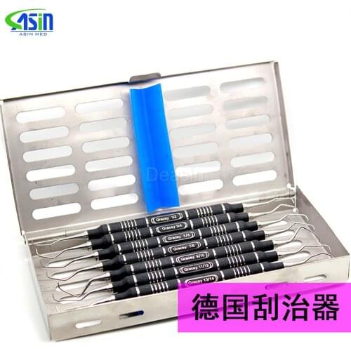 Dental appliance Dental implant scraper Subgingival calculus to remove periodontal Oral dental tools