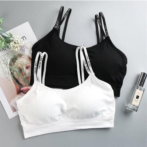 Yoga Tops Fitness Women Girls Sport Bra Cotton Women Fashion Bra Tops Breathable Yoga Running Sport Bra Sujetador Deportivo
