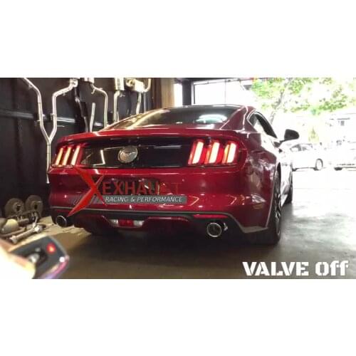 For Ford Mustang 2013-2019 5.0 catback exhaust pipes exhaust tip valvetronic exhaust muffler downpipe