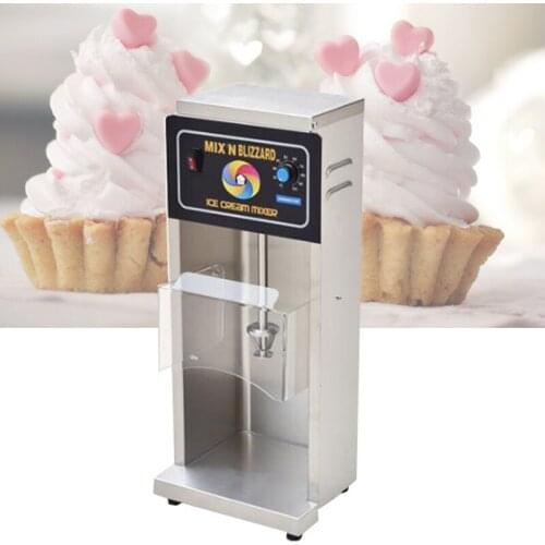 High Quality Ice Cream Mixer 220V Electric Fruit Ice Crem Machine Milk Shake Maker Machine