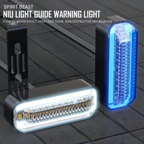 Spirit Beast L20 Motorcycle Turn Signal Highlight DC12V Daytime Running Light Saccessories Motocross LED Signal Lights For NIU