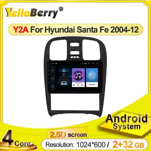 YellowBerry Android version 2.5D Car DVD multimedia player for Hyundai Sonata Fe 2004-2012 car GPS navigation with WIFI USB