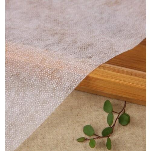 10M/White Sewing Non-woven Fusible interlining cloth-lined interfacing 30g