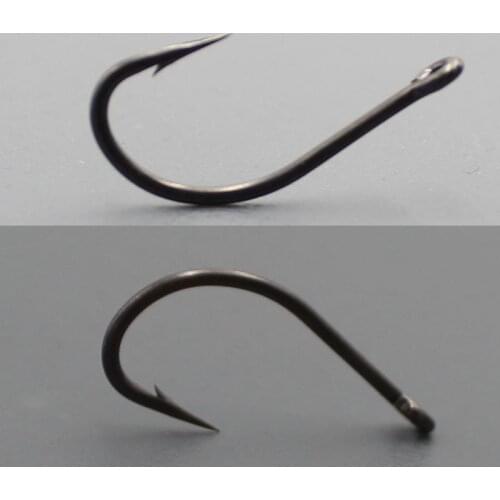 20PCS PTFE Coating Carp fishing Barbed Gripper Gnippen Hooks Quality Chod Hair Rigs Hooks for Carp Fishing Tackle