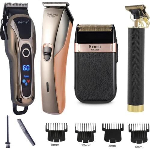 2021 Professional Barber Hair Clipper USB Electric Hair Trimmer T-Outliner Cutting Beard Trimmer Shaver Men Barber Hair Cutting