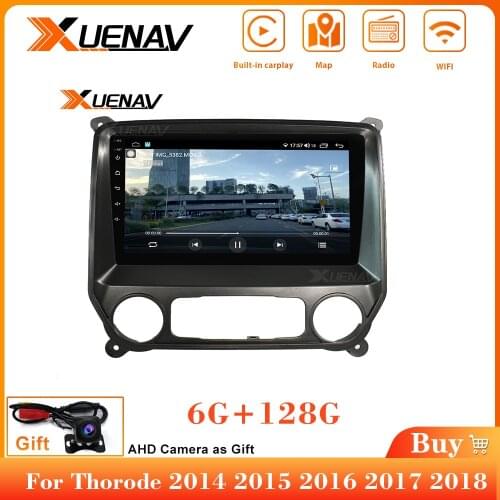 Car radio with carplay multimedia DVD For Chevrolet Thorode 2014 2015 2016 2017 2018 GPS navigation player Car radio Player