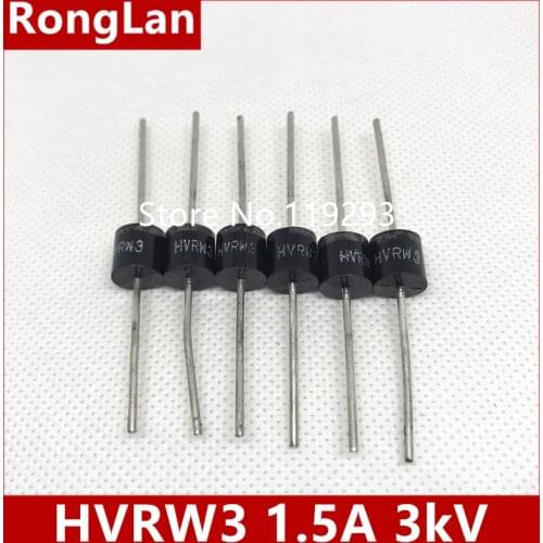 [BELLA] high voltage high voltage diodes HVRW3 high frequency high voltage silicon stack 1.5A 3kV--40pcs/lot