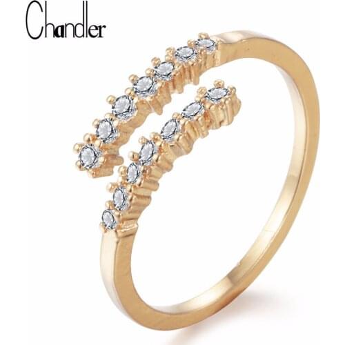 Chandler Rings With Crystals