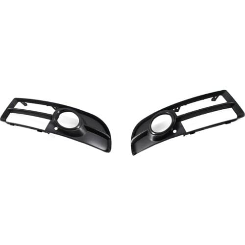 Left+Right Side 8E0807681F/8E0807682F Fog Light Grille Automobile Accessory Replacement for A4 B7 05-08