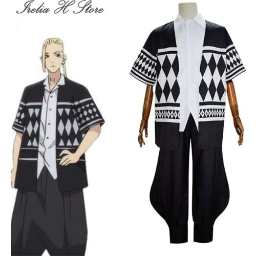 Irelia H Store Anime Cosplays Tokyo Revengers Cos Draken Ryuguji Ken Cosplay Costume