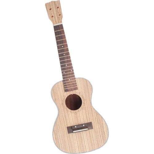 Exquisite 23in Ukulele Hawaii Guitar Blank Material, Gift for Music Lovers Friends Kids Adults
