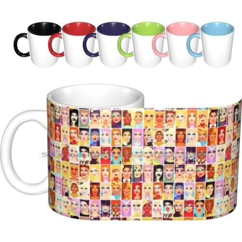 Drag Queen Royalty Ceramic Mugs Coffee Cups Milk Tea Mug Rpdr Rupauls Drag Race Drag Queen Gay Lgbt Creative Trending Vintage