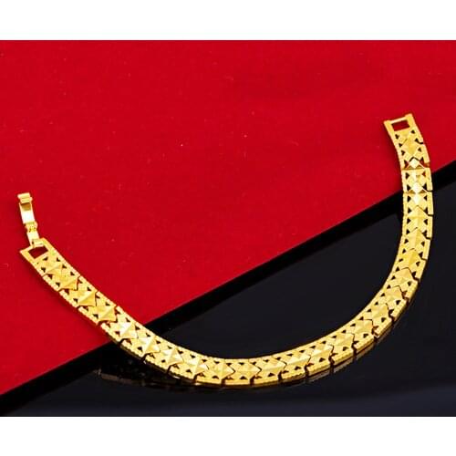 Arab Fashion Womens Bracelet New Islamic Muslim Lucky Bracelets Girl Golden Charm Party Luxury Jewelry Trend