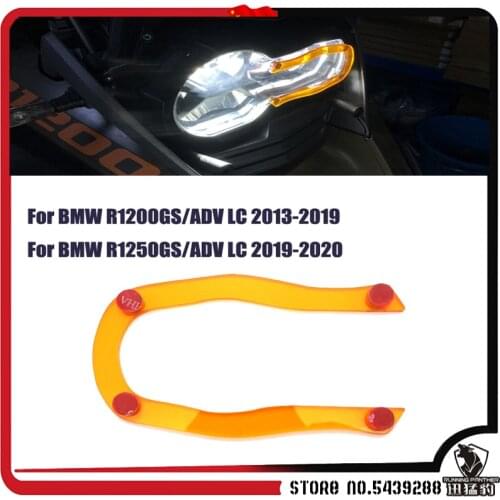 Motorcycle LED Lamp Daily Light cover discoloration Patch For BMW R1200GS ADV R1250GS LC Adventure 2013-2019 2014 2015 2016 2017