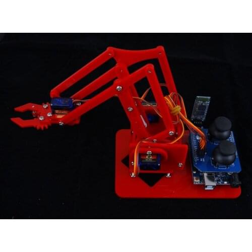 SWMAKER Robotic Arm MeArm robotic arm learning kit DIY MeArm.Joystick educational desktop robot arm kit bluetooth