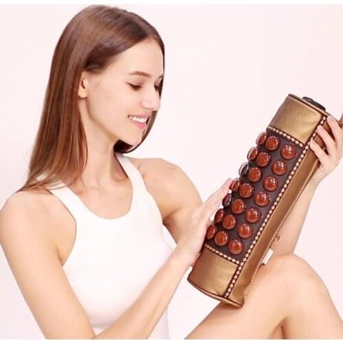 Cervical physiotherapy massager cassia seed lavender buckwheat neck pillow cervical vertebra hot compress neck nursing body mass