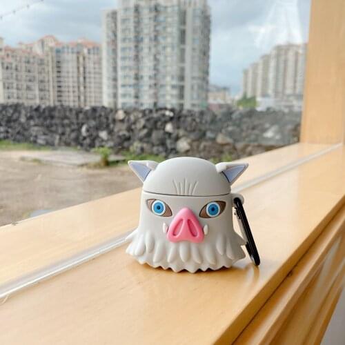 2021 Case for Cute 3D Ghost Silicone Bluetooth Wireless Earphone Case for Apple AirPods 1 2 Protect Cover Skull Pattern Finger