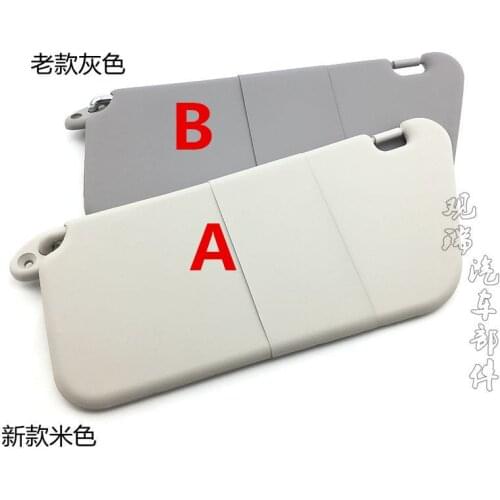 2 colors Sun visor assy. with mirror for Chinese CHERY QQ 2008-2011 Auto car motor parts