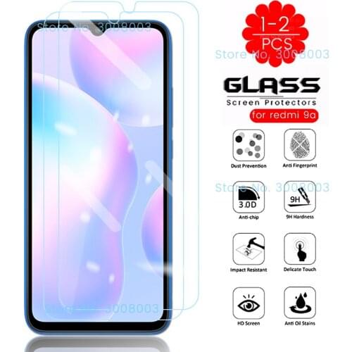 The glass prefect to redmi 9a glass protective glass for xiaomi redmi 9a 9a safety glasses redmi9a screen protector film 1/2PCS