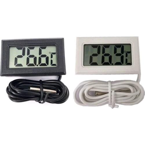 Brand New Mini LCD Digital Display Thermometer Hygrometer Indoor Outdoor Temperature Sensor for Car Home