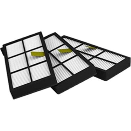 3 pcs / lot Hepa High-Performance Filters for iRobot Roomba 800 series 800 870 880
