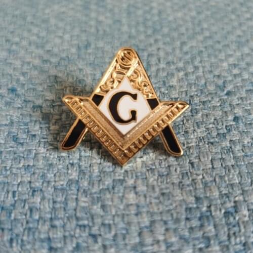 1" Entered Apprentice Masonic Freemason Lapel Pin