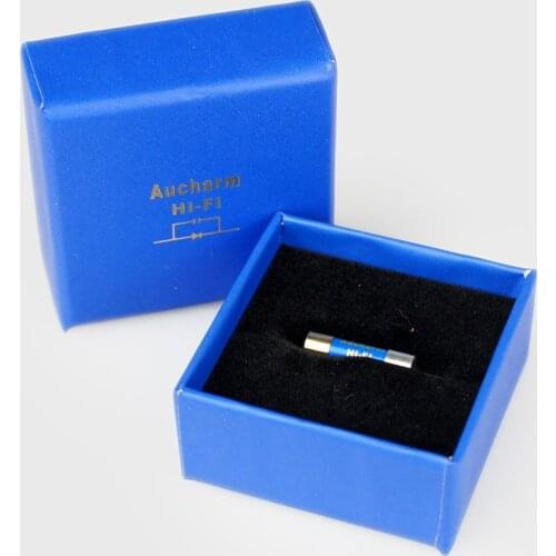 1pcs customization High-end HIFI Gold Silver Nano Mineral Oil Immersion Fuse CD Audio Amplifier Tube Amp Fuse Slow Blow Fuse